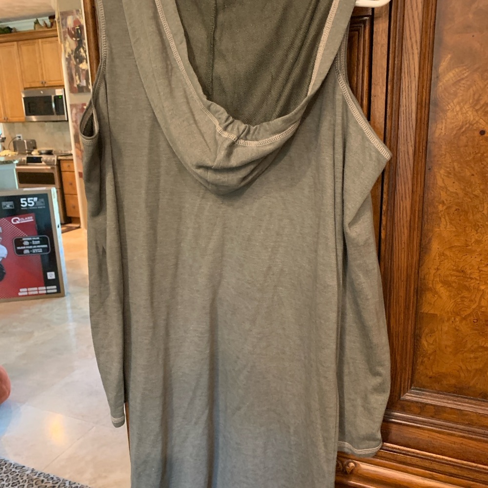 Venus Hooded Off The Shoulders Dress/ Top Size Large - Picture 4 of 4